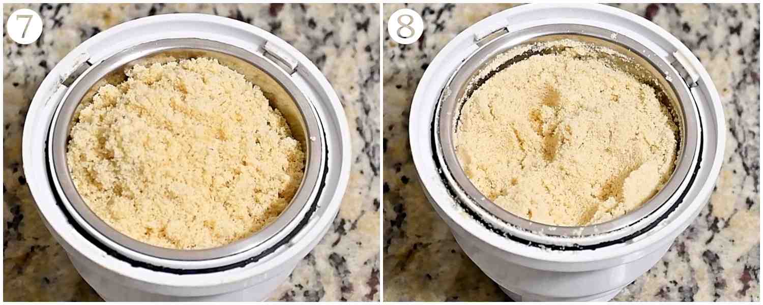 process of making a coarse powder of semolina.